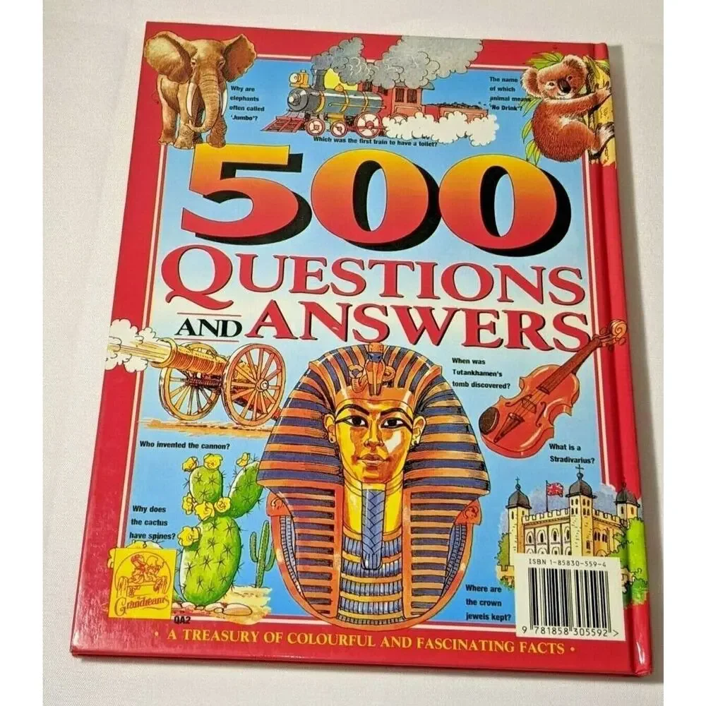 500 Questions & Answers A Treasury of Colorful and Fascinating Facts - 1999 Gran